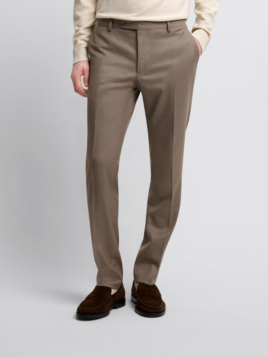 Pantalon de costume slim en laine - DEVRED 1902