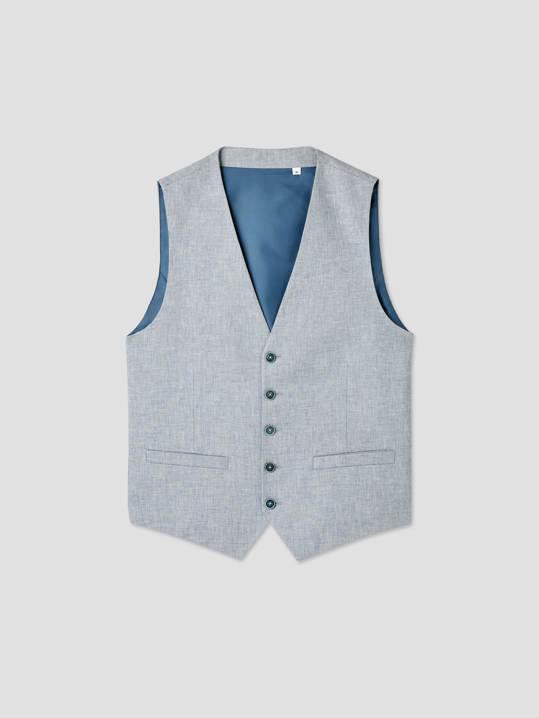 Gilet de costume en coton lin - DEVRED 1902
