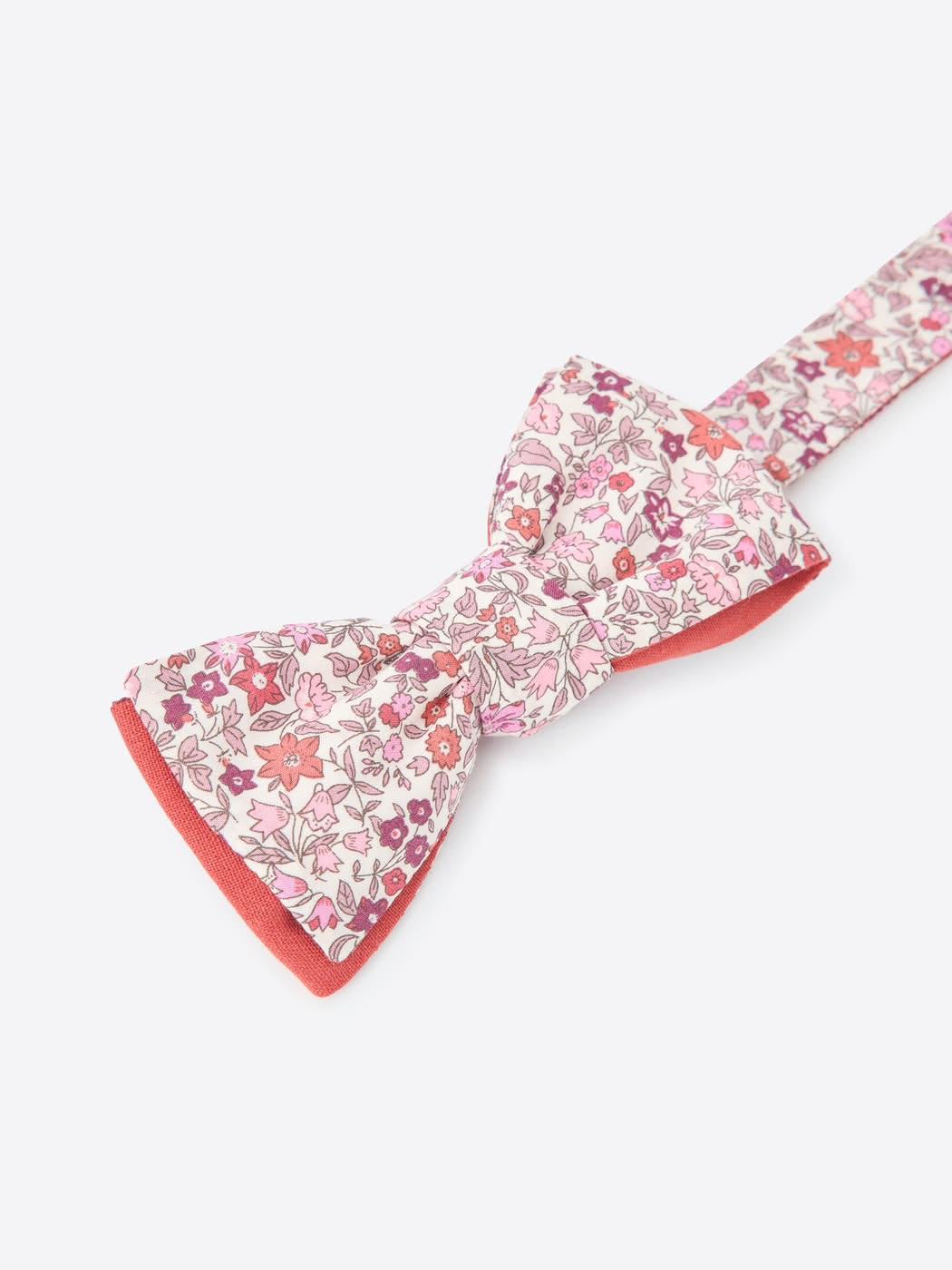 Nœud papillon fleuri en coton Le Colonel - DEVRED 1902