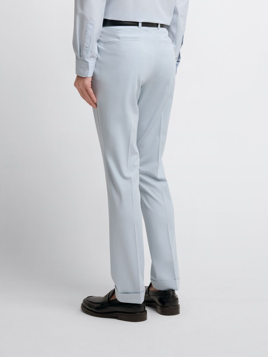 Costume 3 pièces slim bleu clair