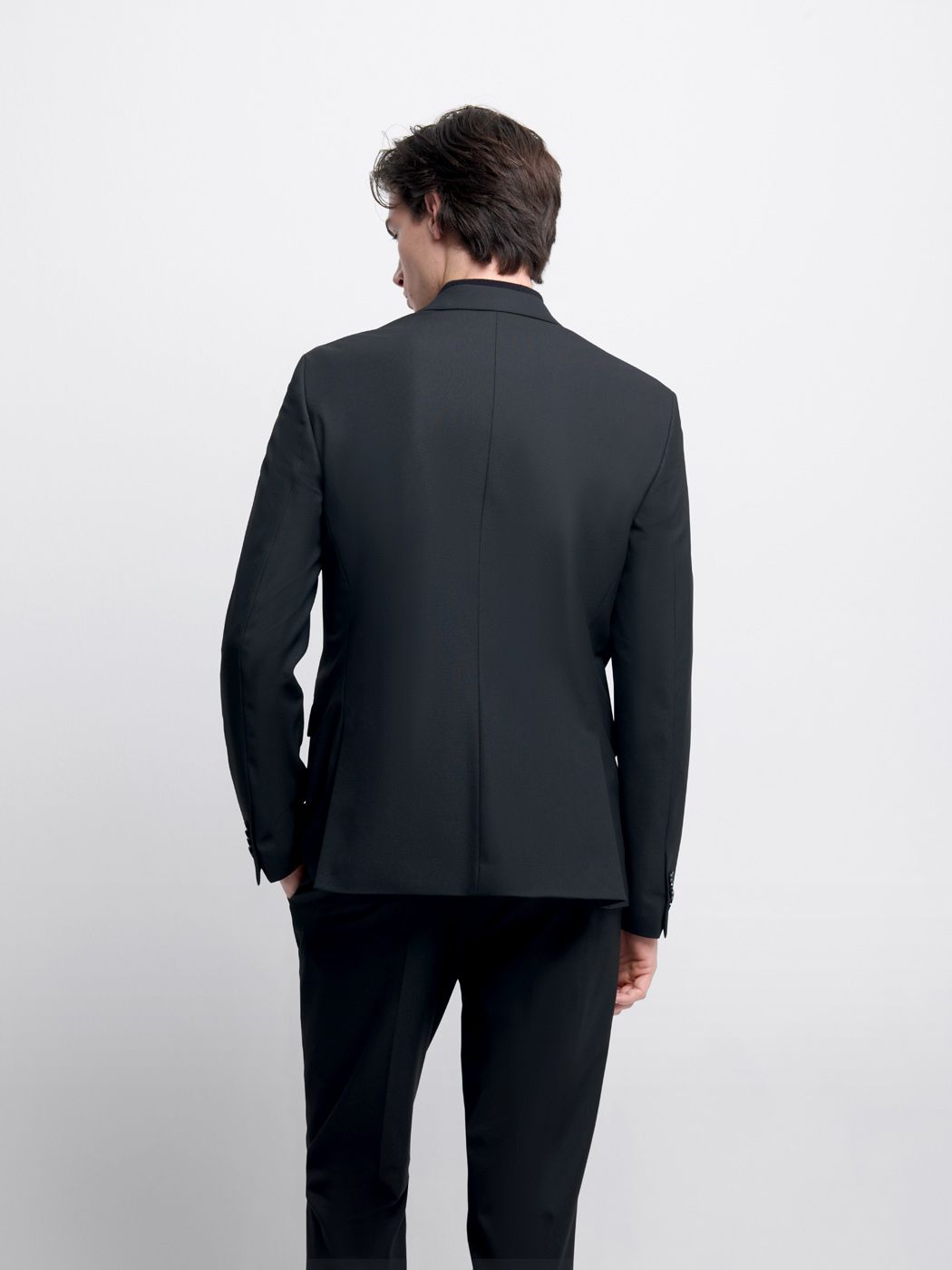Costume 3 pièces slim bistretch noir