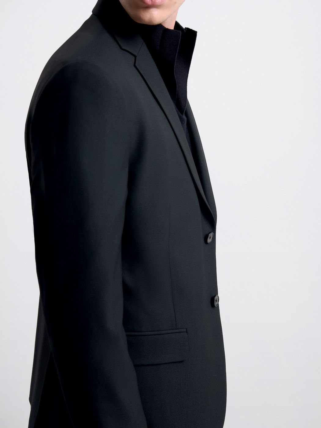 Costume 3 pièces slim bistretch noir