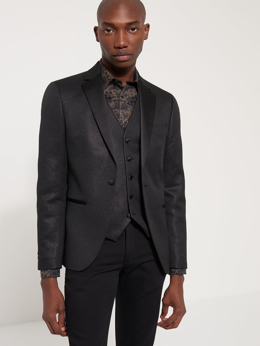 Veste coordonnable slim fantaisie - DEVRED 1902
