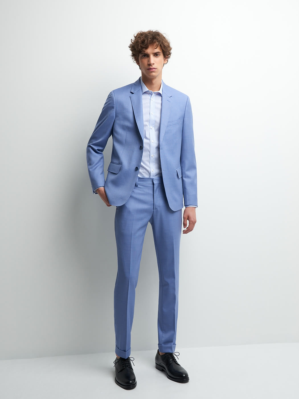 Veste coordonnable extraslim en laine - DEVRED 1902