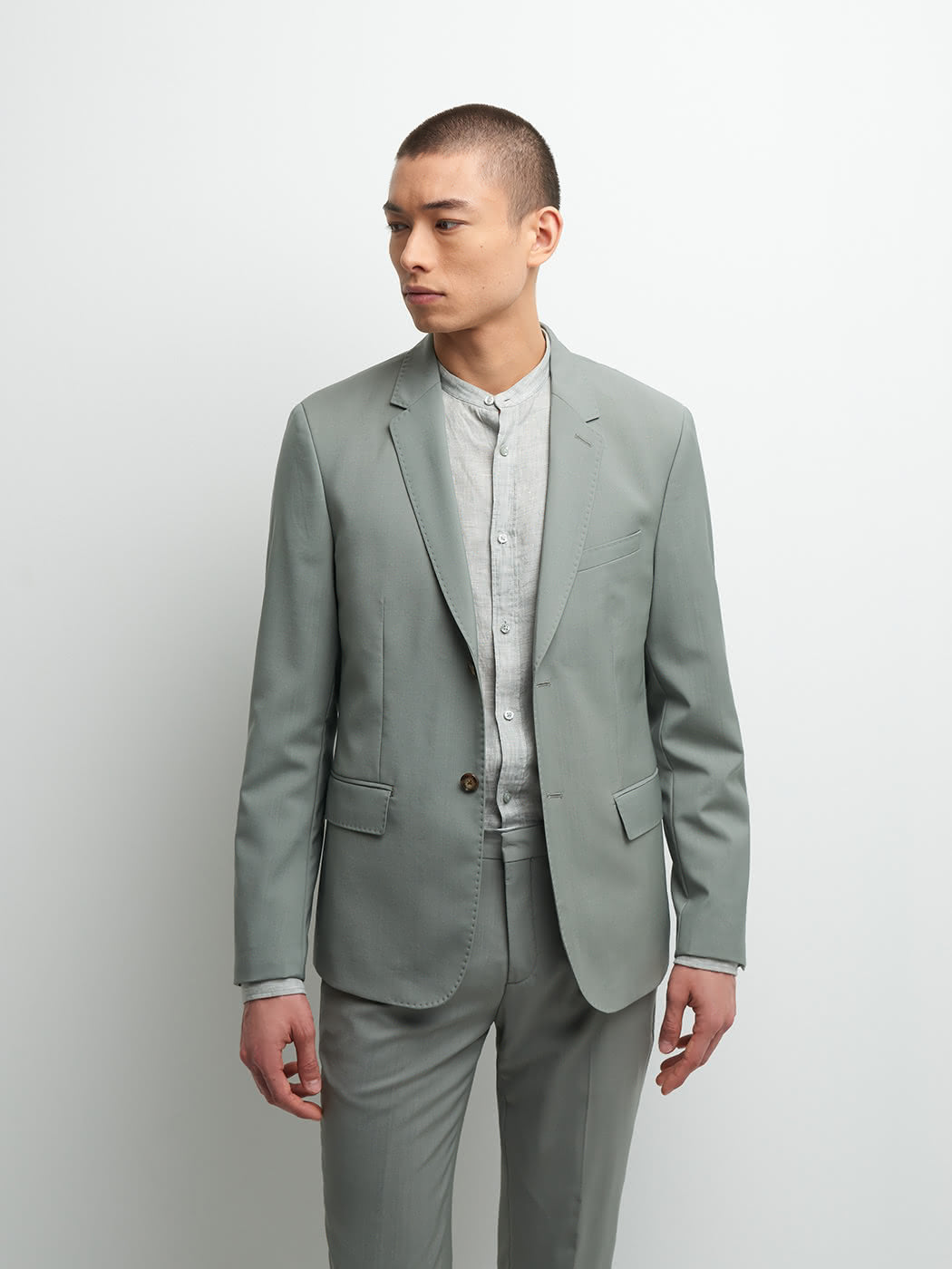 Veste coordonnable extraslim en laine - DEVRED 1902