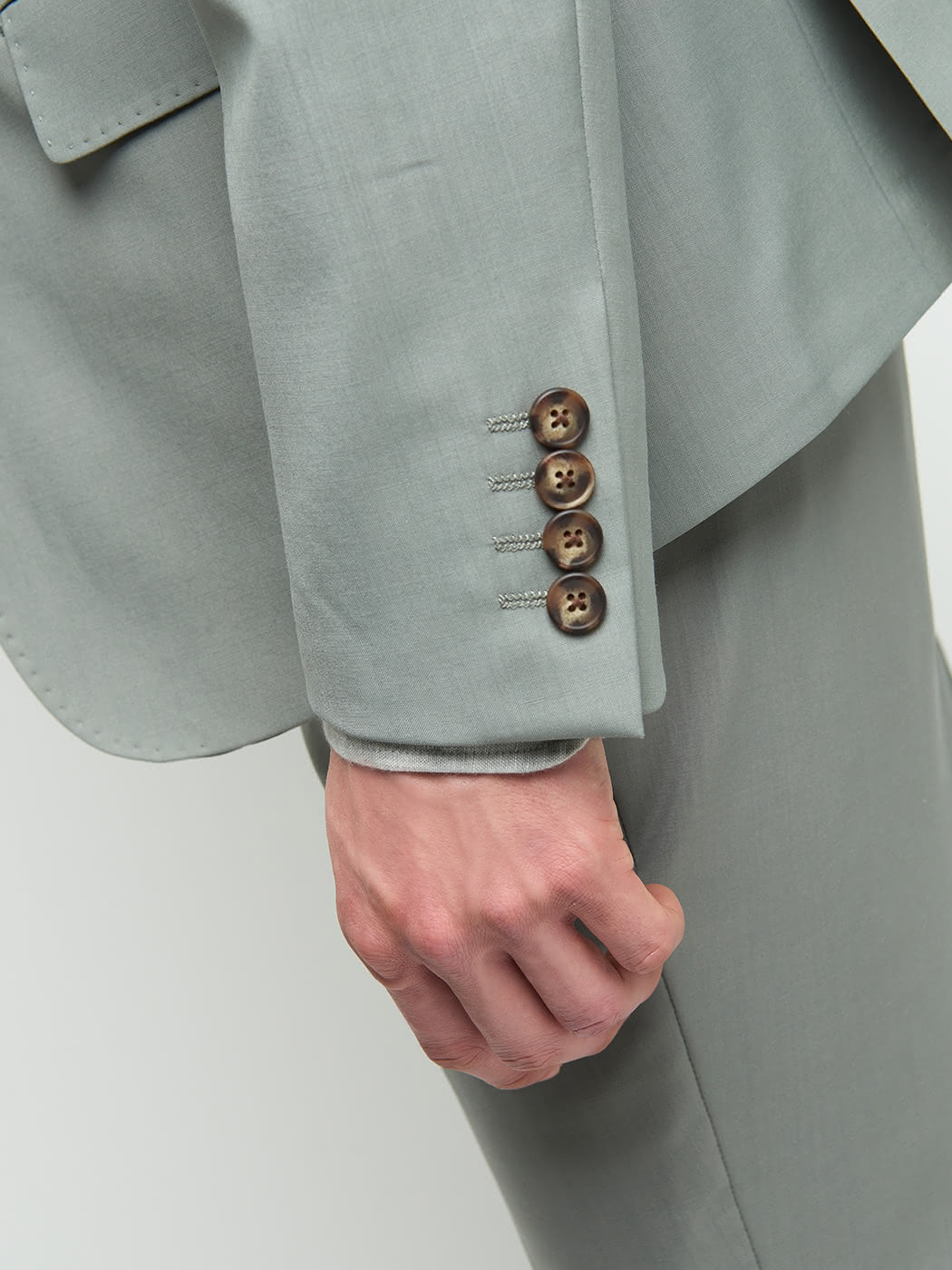 Veste coordonnable extraslim en laine - DEVRED 1902
