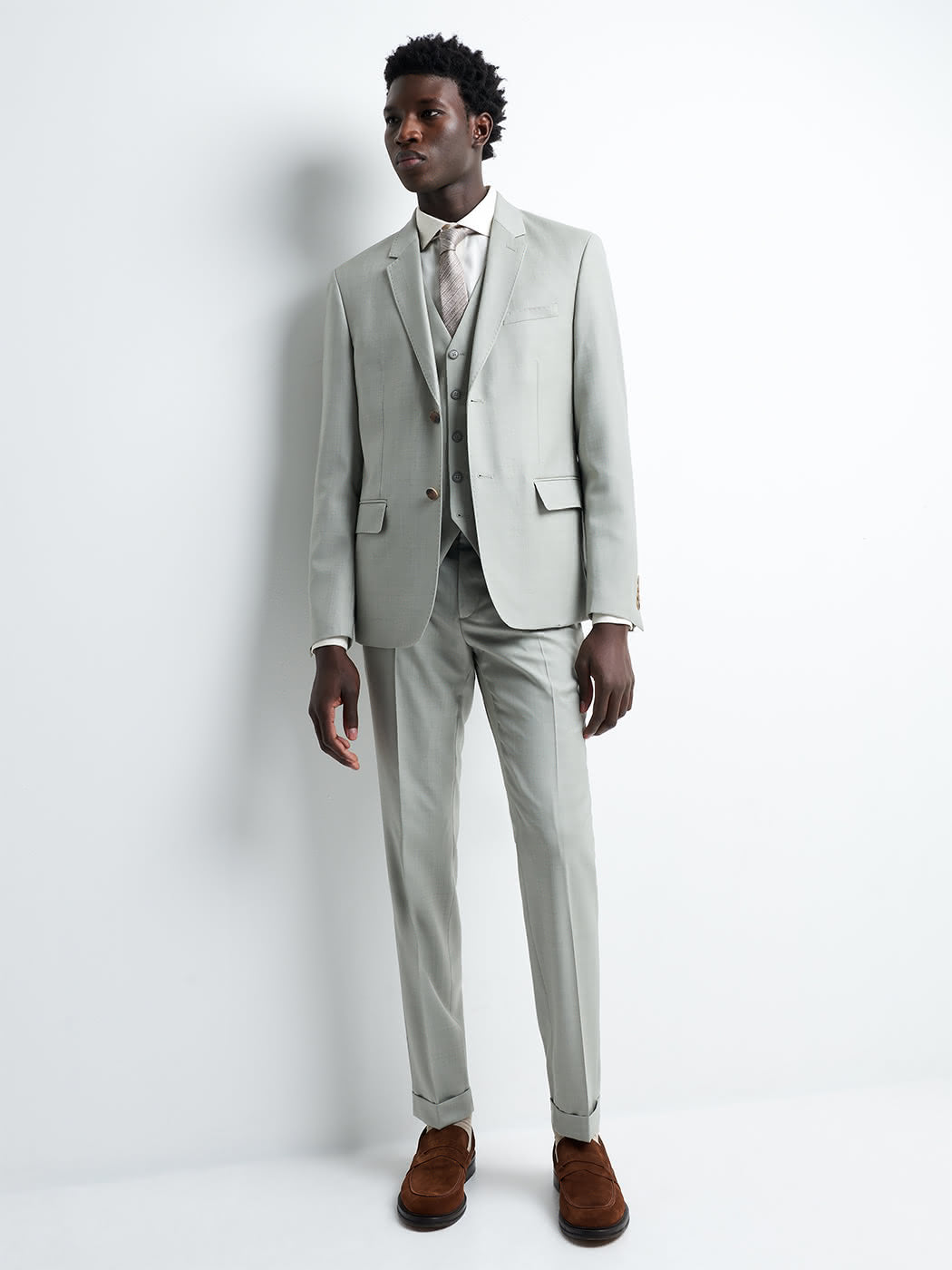 Veste coordonnable extraslim en laine - DEVRED 1902
