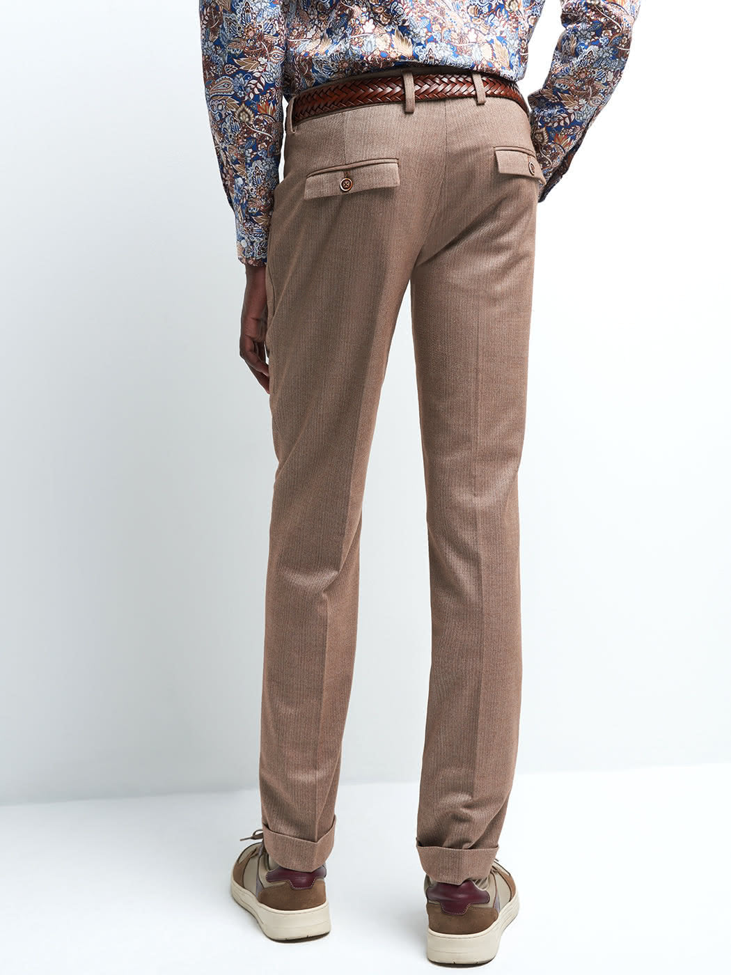 Pantalon coordonnable slim chevron - DEVRED 1902