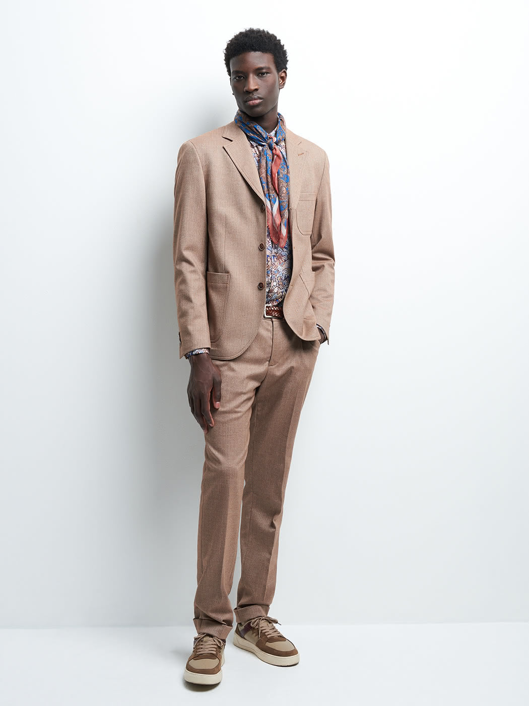 Pantalon coordonnable slim chevron - DEVRED 1902