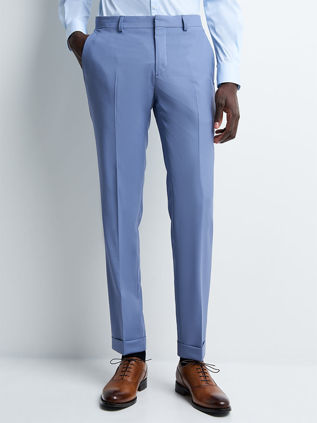 Pantalon de costume 100% en laine - DEVRED 1902