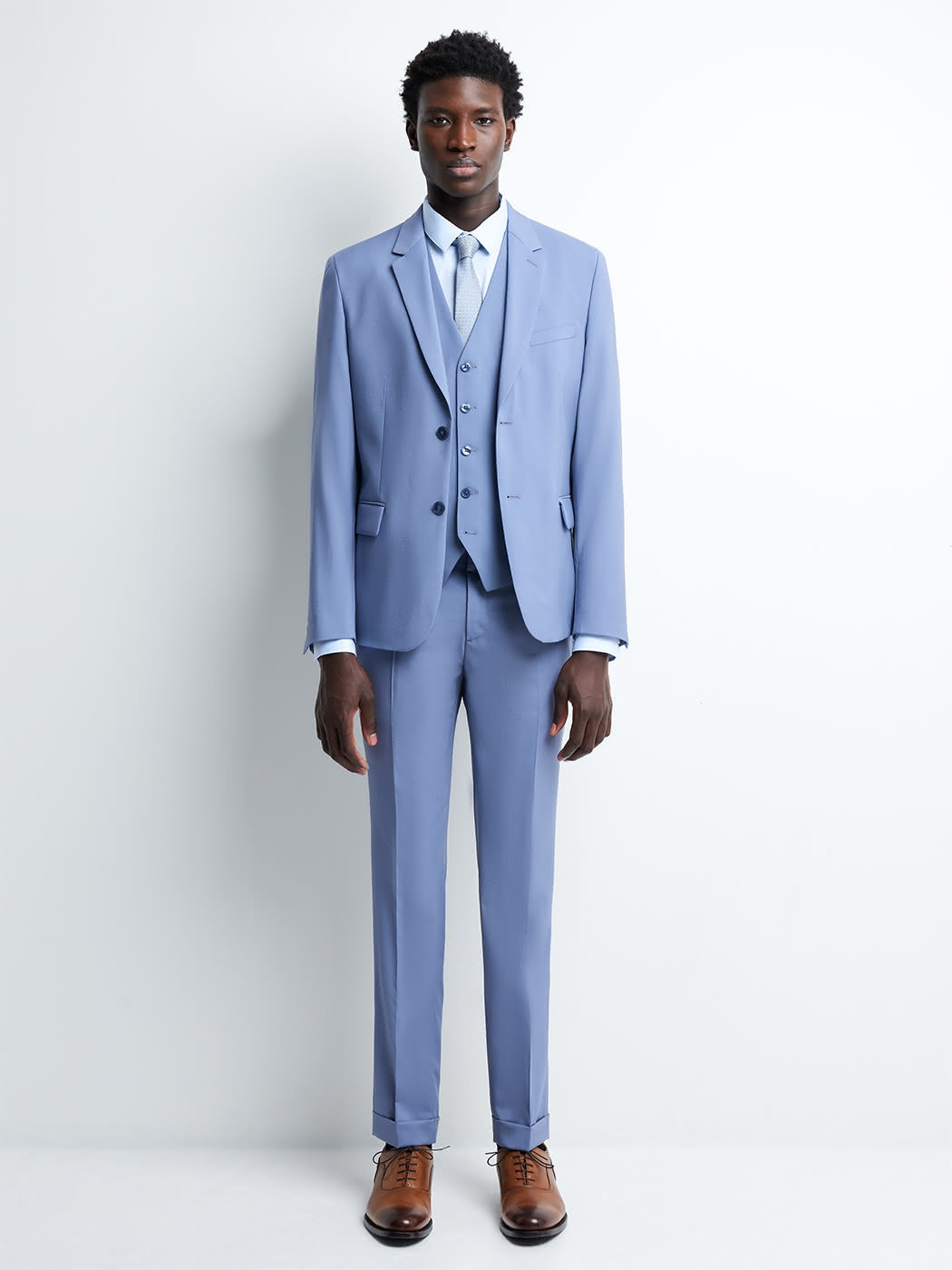 Pantalon de costume 100% en laine - DEVRED 1902