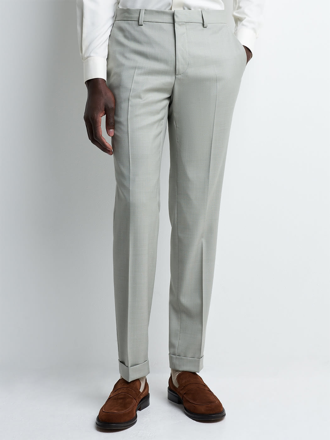 Pantalon de costume 100% en laine - DEVRED 1902