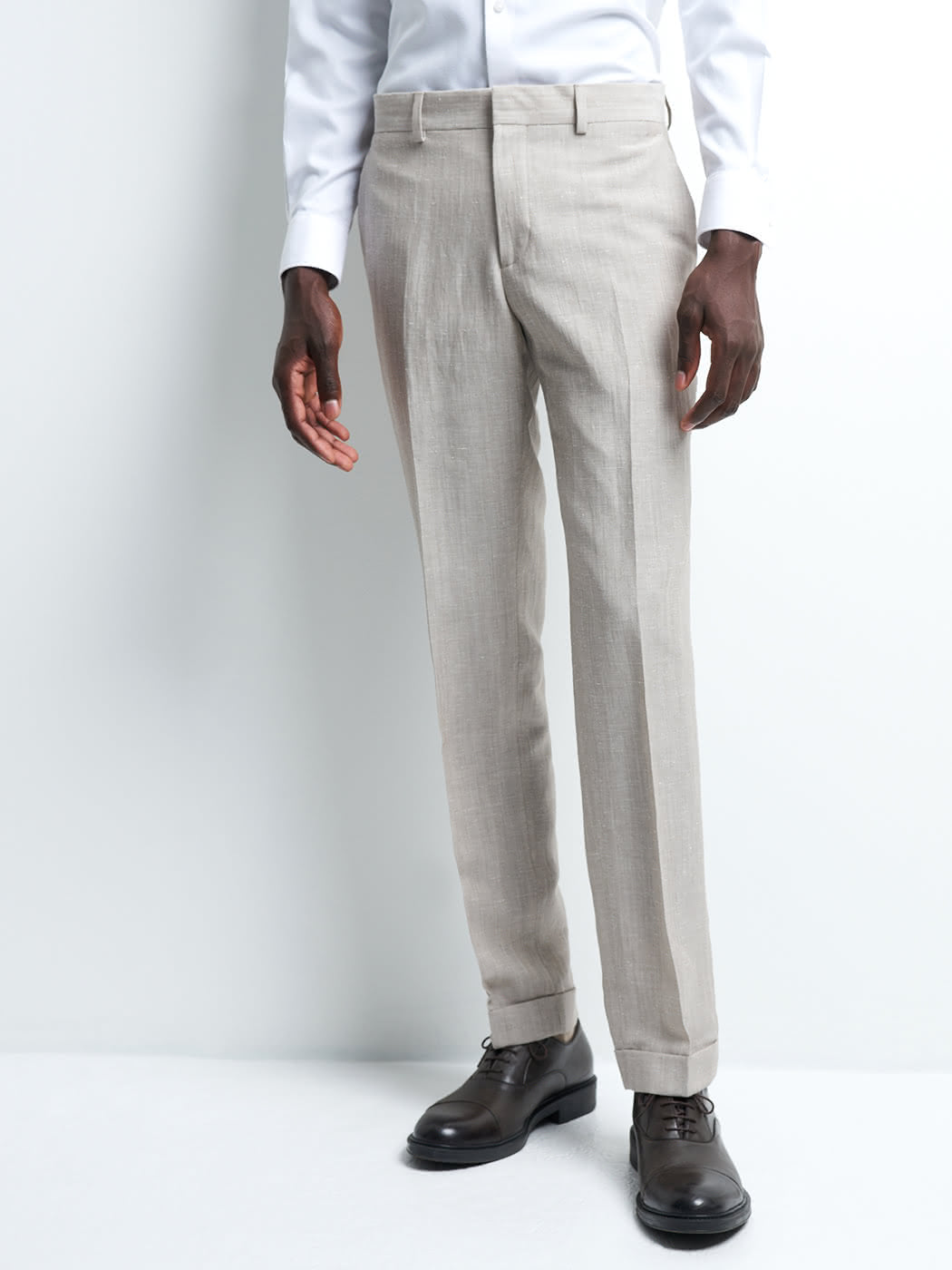 Pantalon coordonnable slim à motif - DEVRED 1902