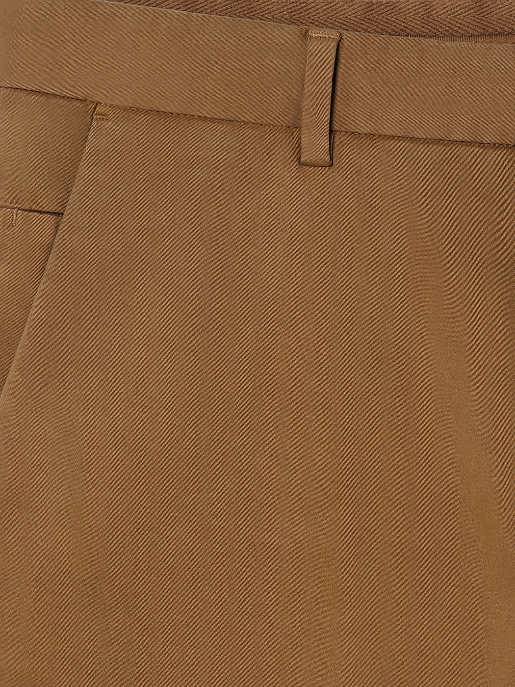 Chino slim en coton élasthane uni - DEVRED 1902