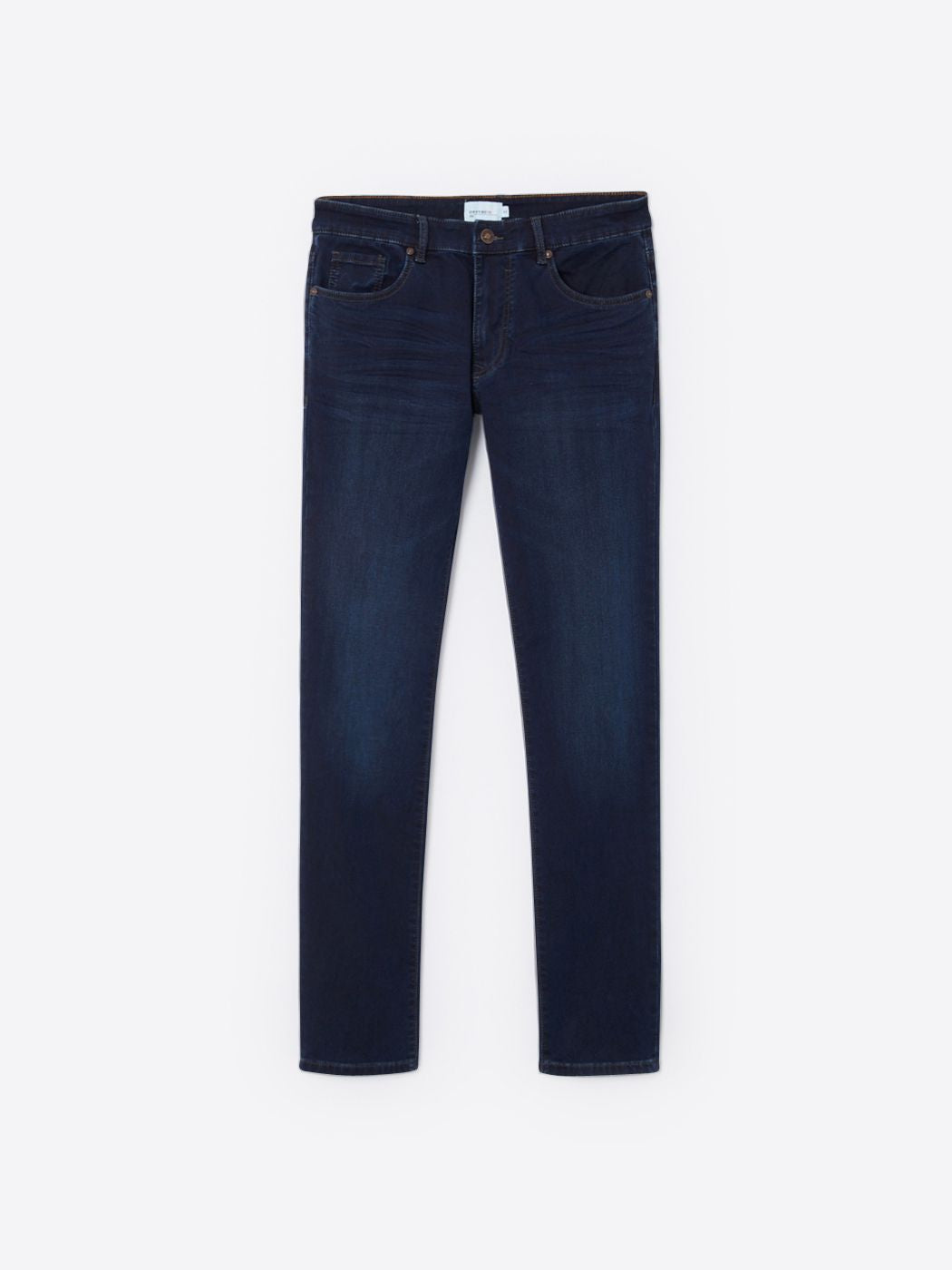 Jean denim délavé en coton stretch - DEVRED 1902