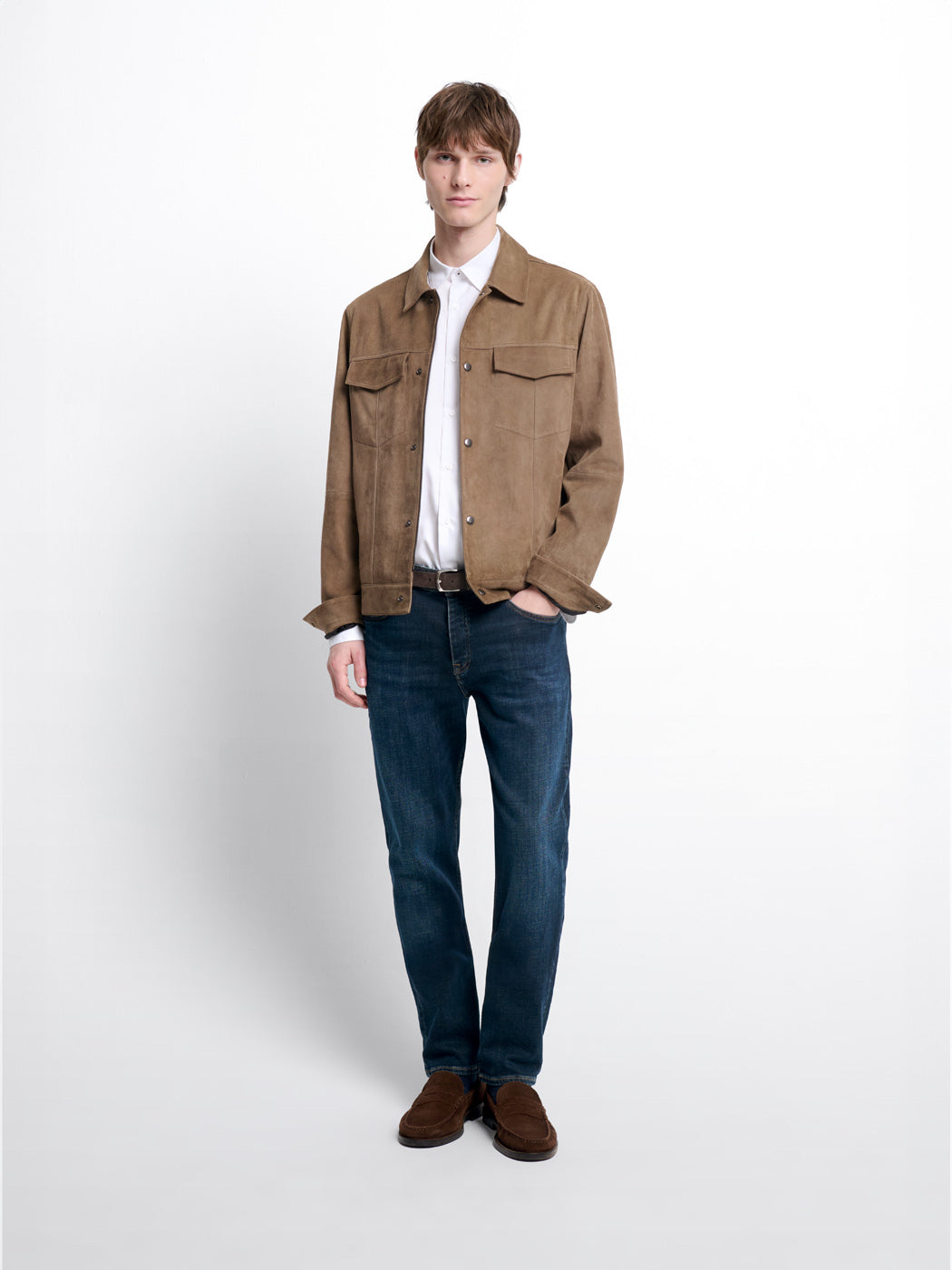Jean denim regular stretch teinté - DEVRED 1902