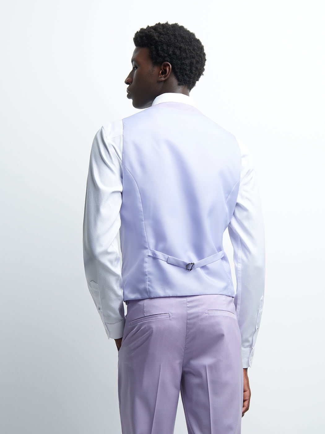 Gilet coordonnable en laine uni - DEVRED 1902