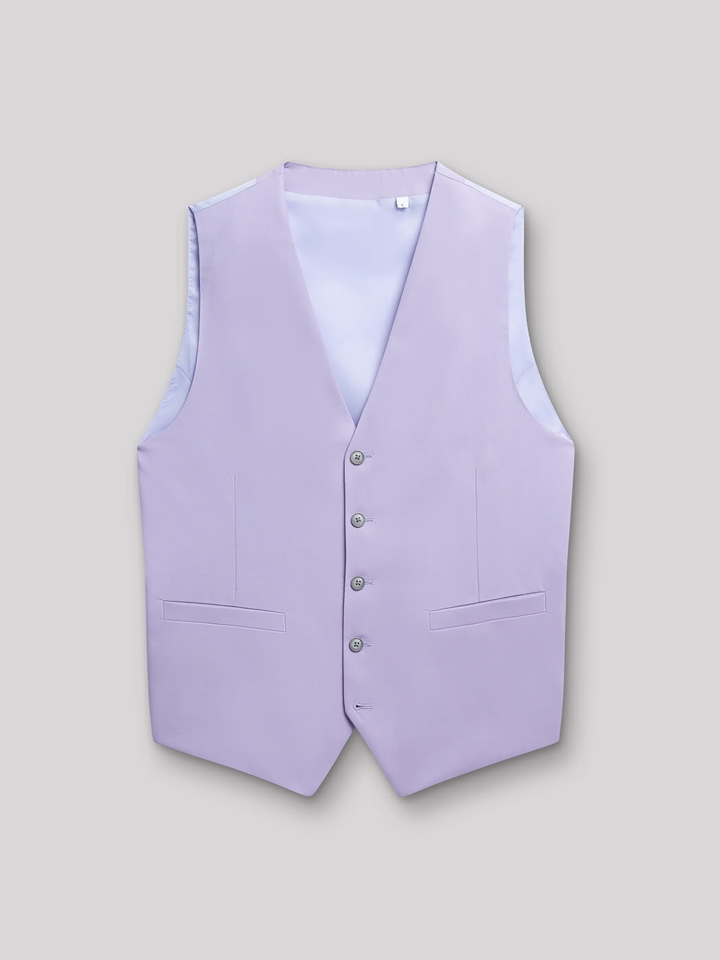 Gilet coordonnable en laine uni - DEVRED 1902