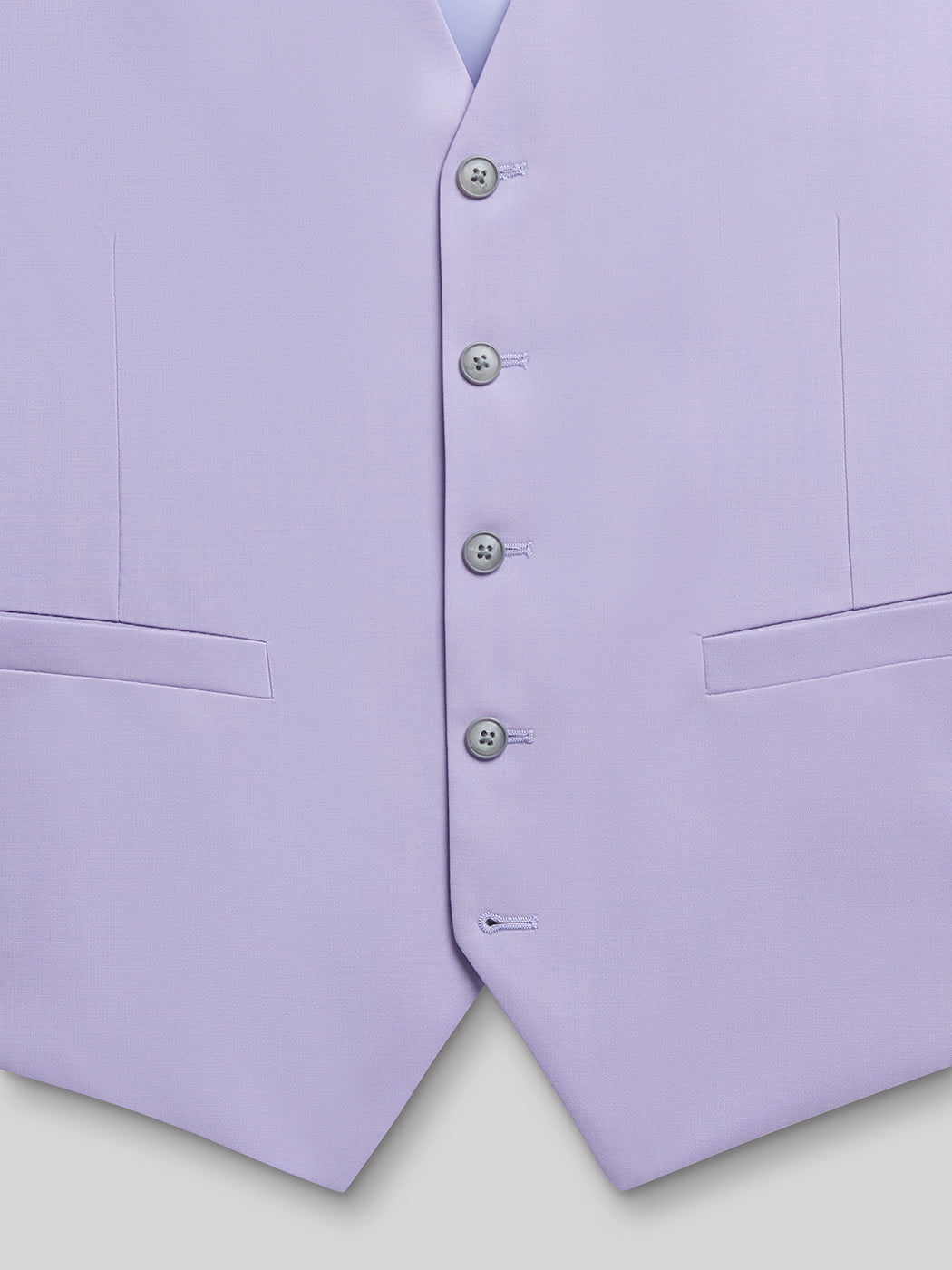 Gilet coordonnable en laine uni - DEVRED 1902