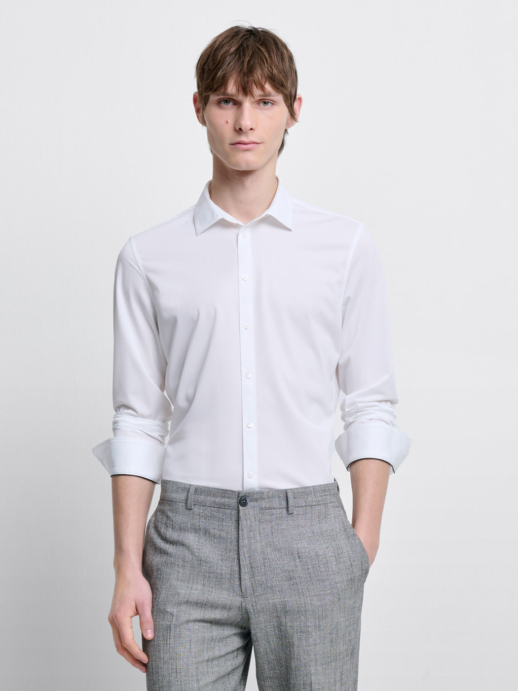 Chemise extraslim tissu traveler - DEVRED 1902