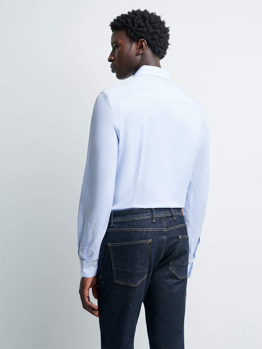 Chemise slim unie Induo - DEVRED 1902