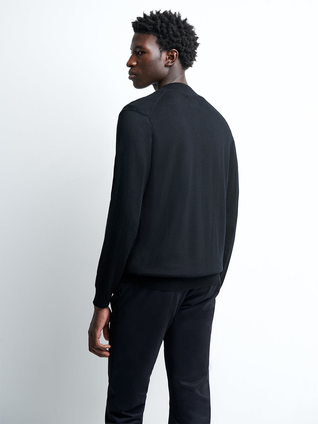 Cardigan zippé en laine mérinos - DEVRED 1902
