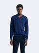 Pull col V en coton bio - DEVRED 1902