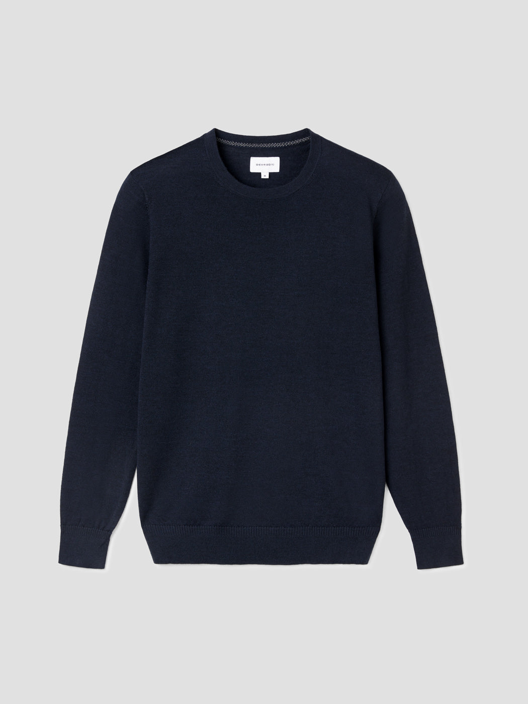 Pull col rond en laine Mérinos - DEVRED 1902