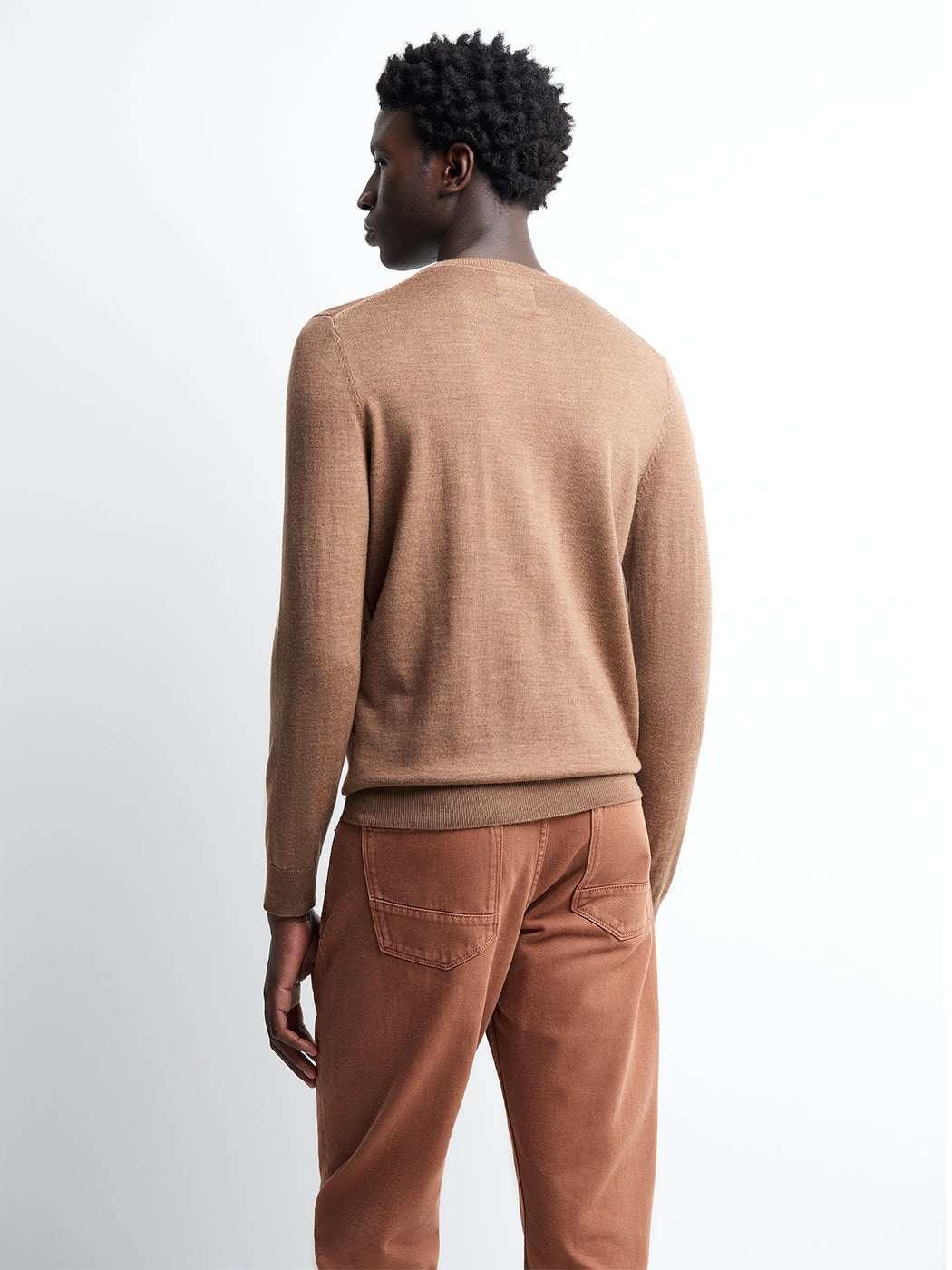 Pull col rond 100% laine mérinos - DEVRED 1902