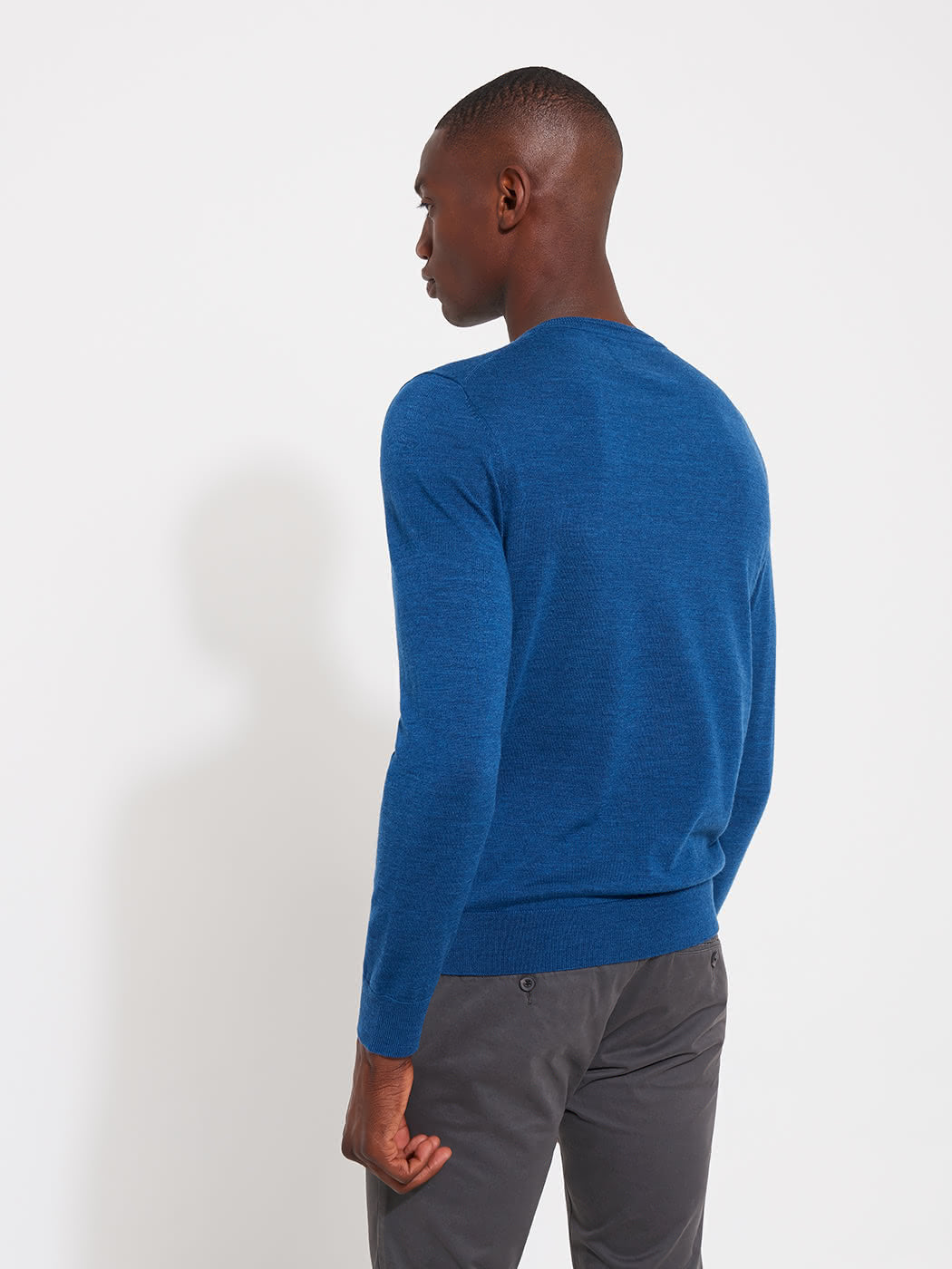 Pull col rond en Laine Mérinos - DEVRED 1902