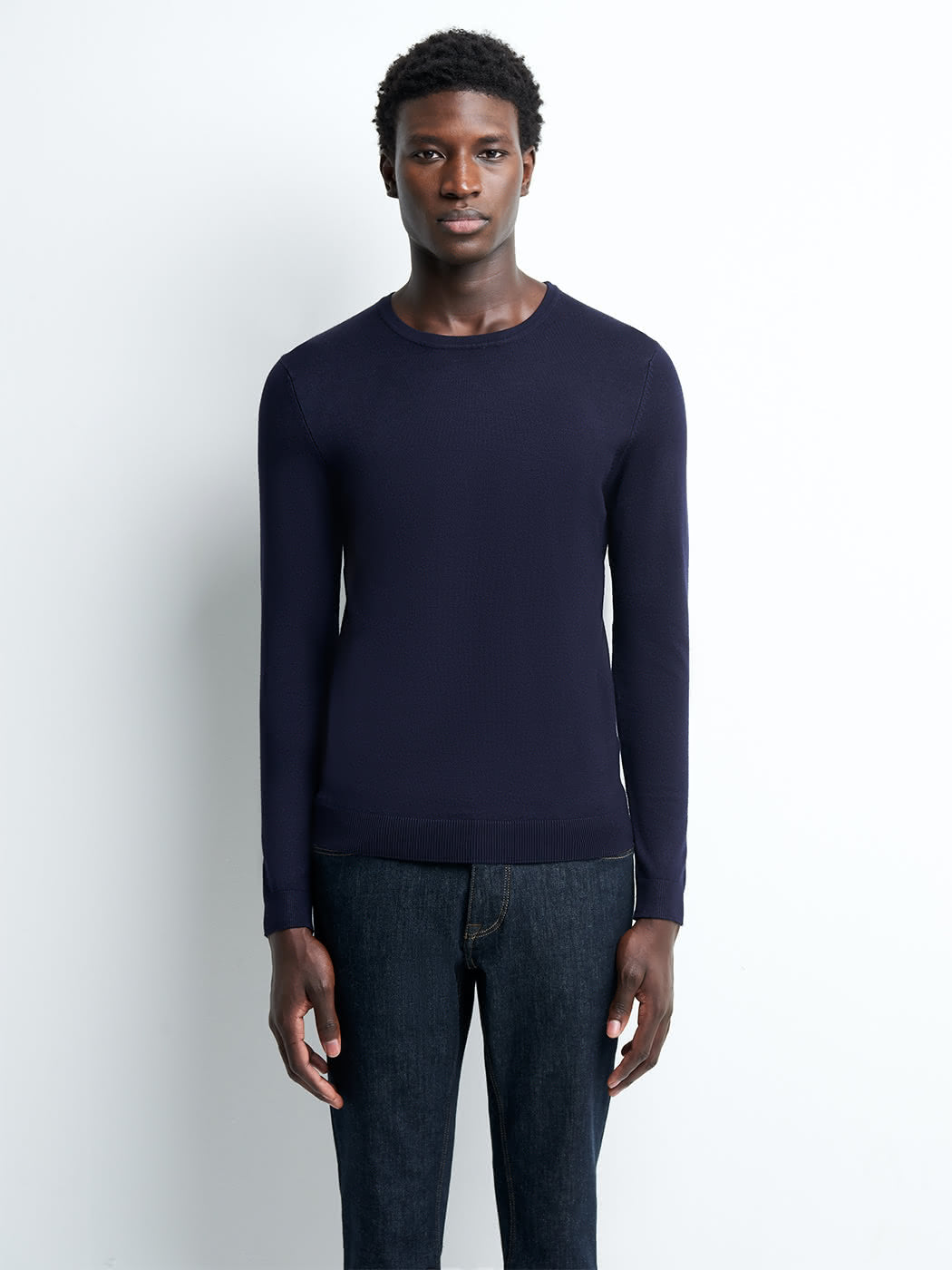 Pull col rond en viscose certifiée - DEVRED 1902