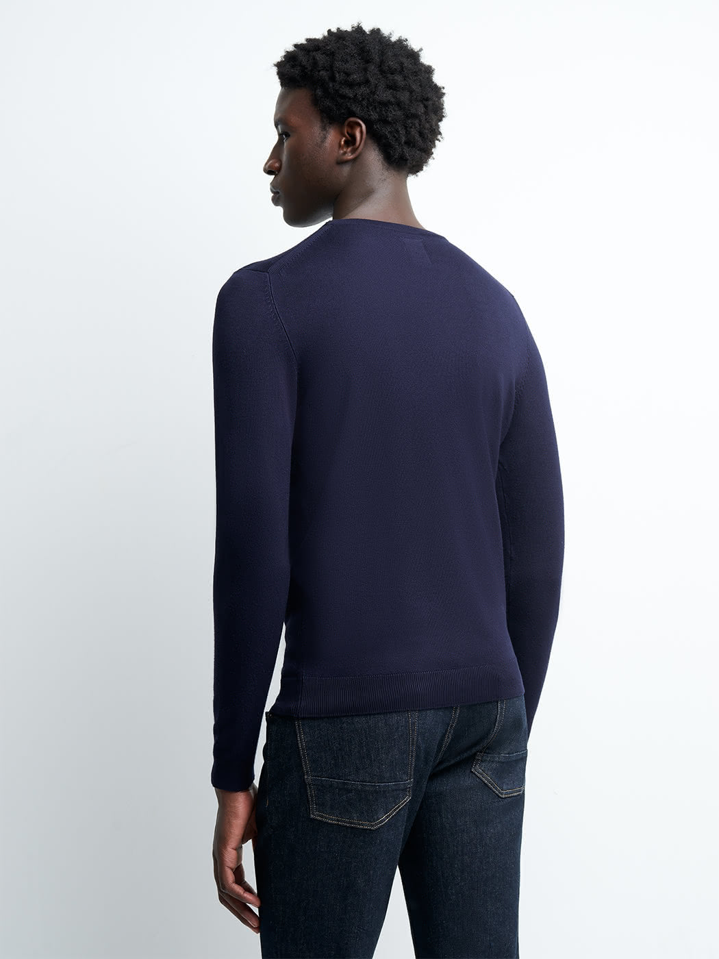 Pull col rond en viscose certifiée - DEVRED 1902