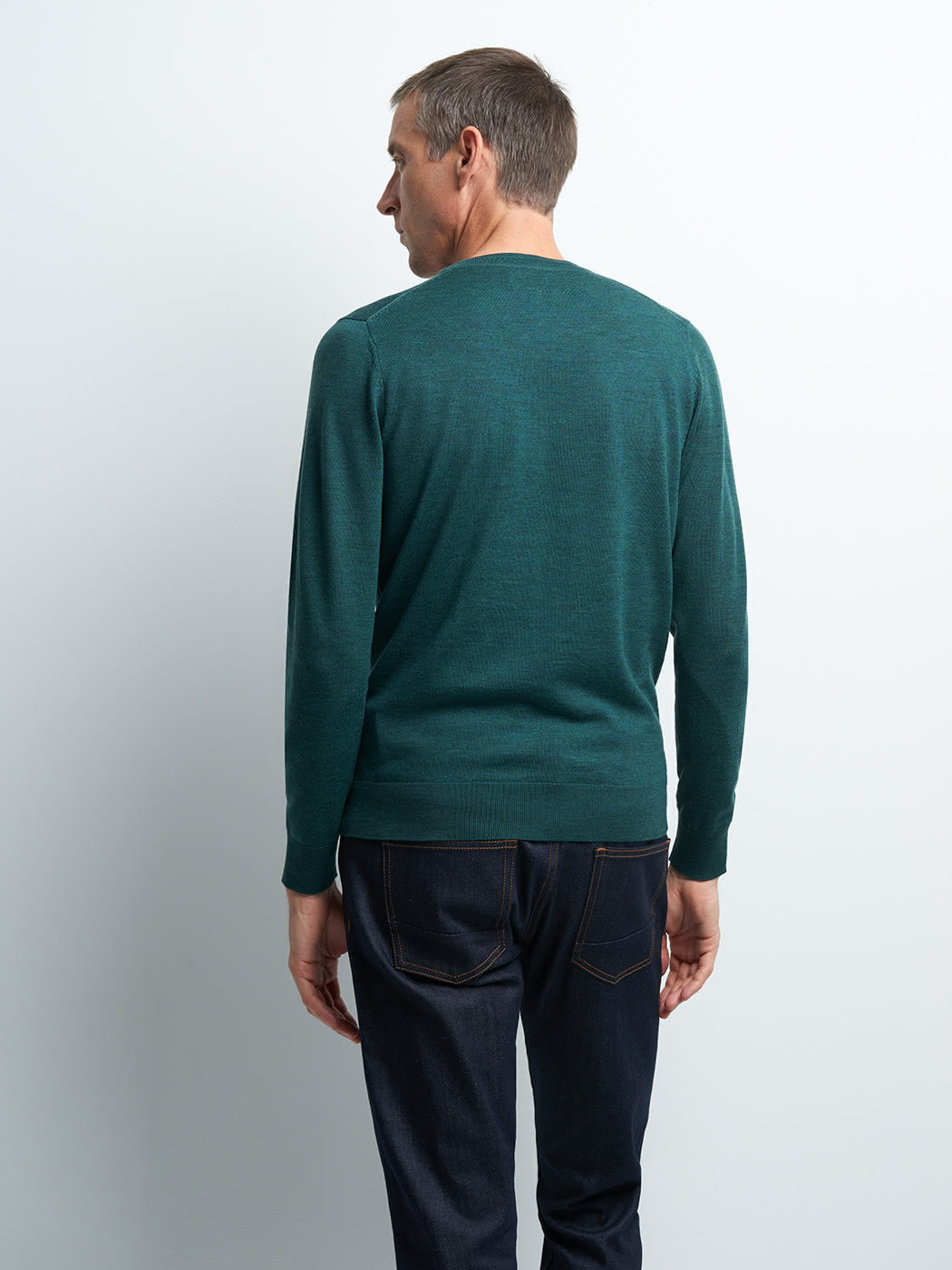 Pull col rond en Laine Mérinos - DEVRED 1902
