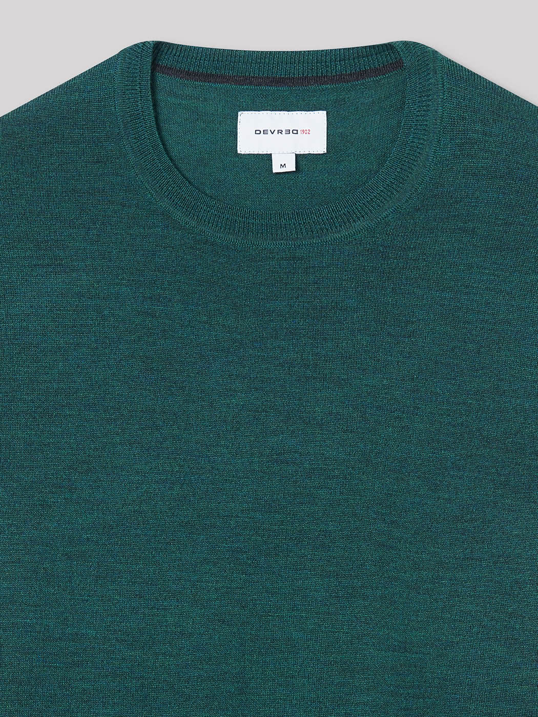 Pull col rond en Laine Mérinos - DEVRED 1902