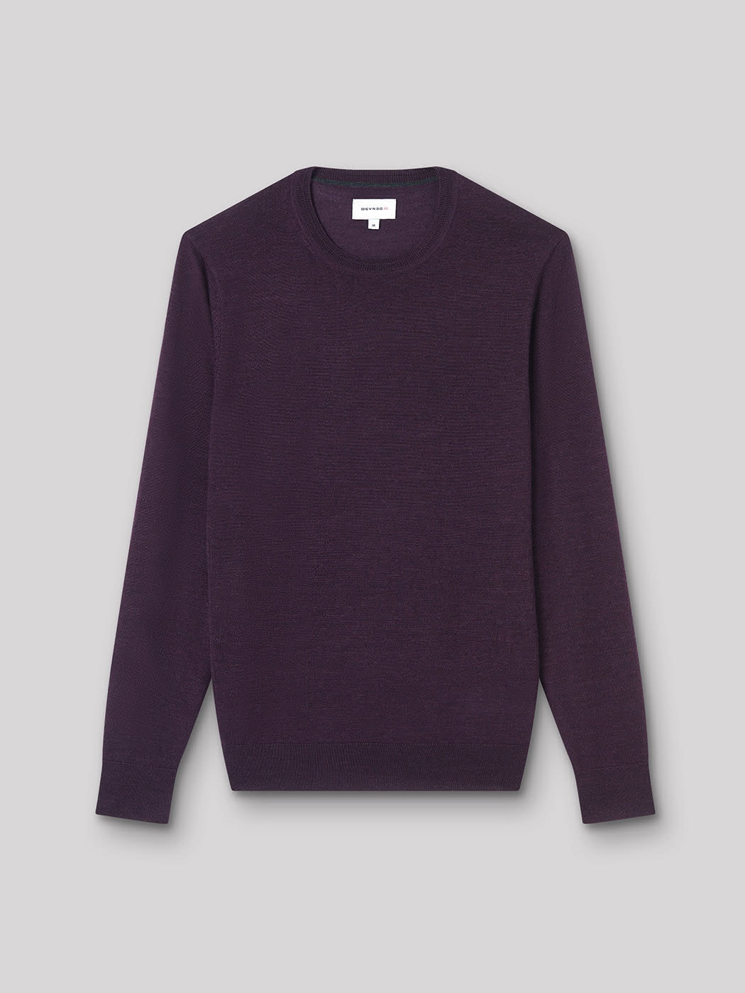 Pull col rond en Laine Mérinos - DEVRED 1902
