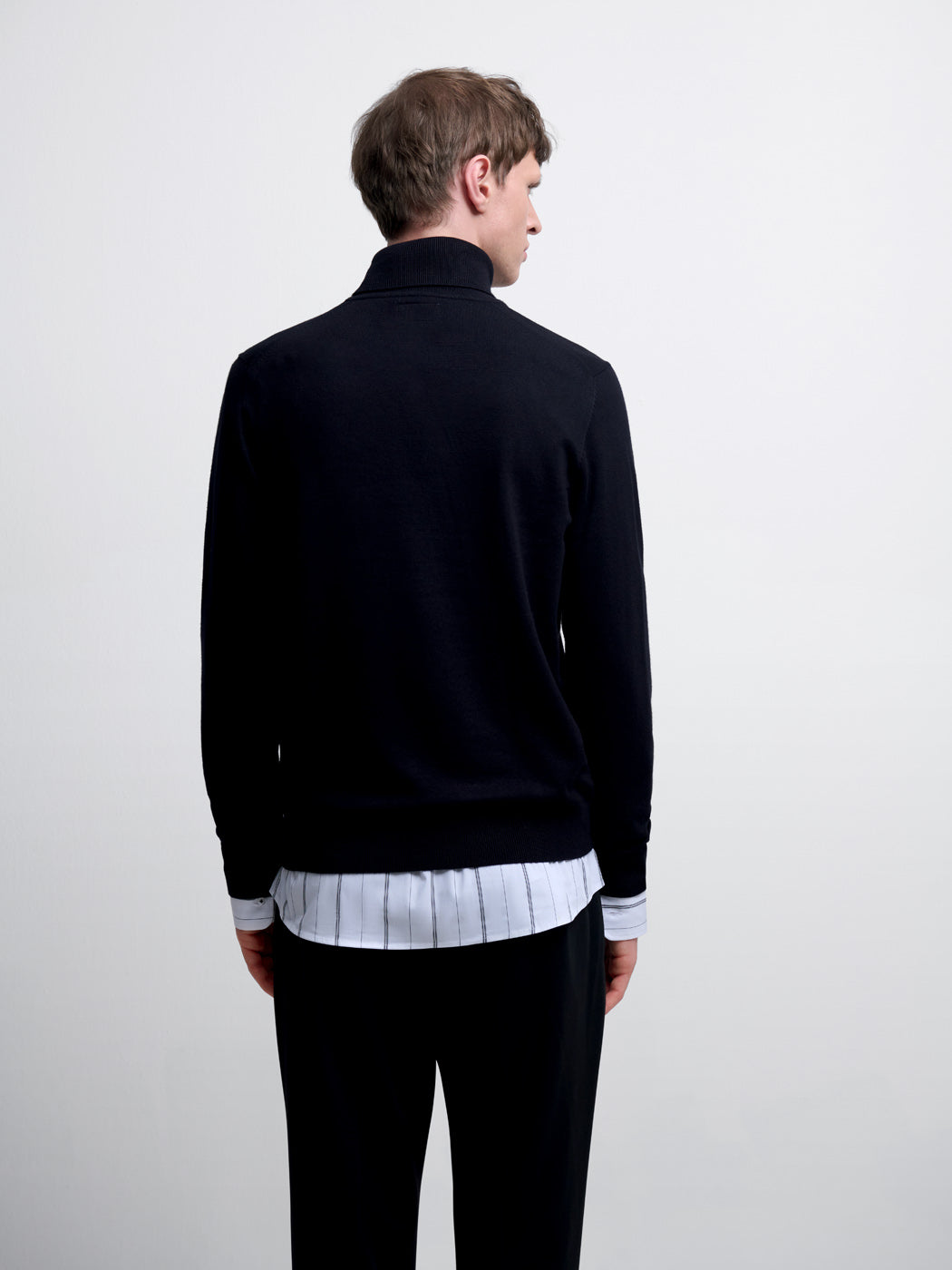 Pull col roulé en jersey - DEVRED 1902