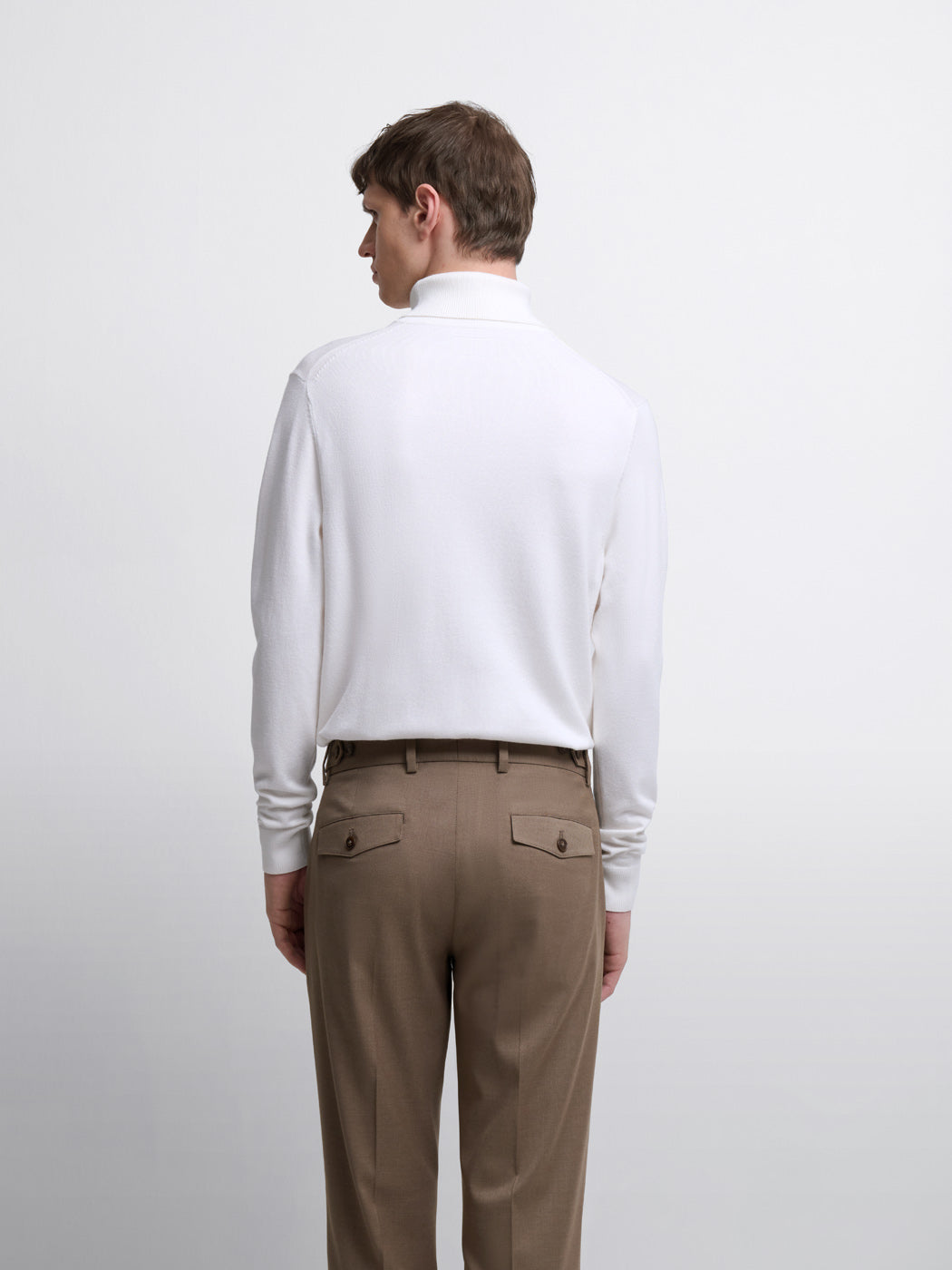 Pull col roulé en jersey - DEVRED 1902