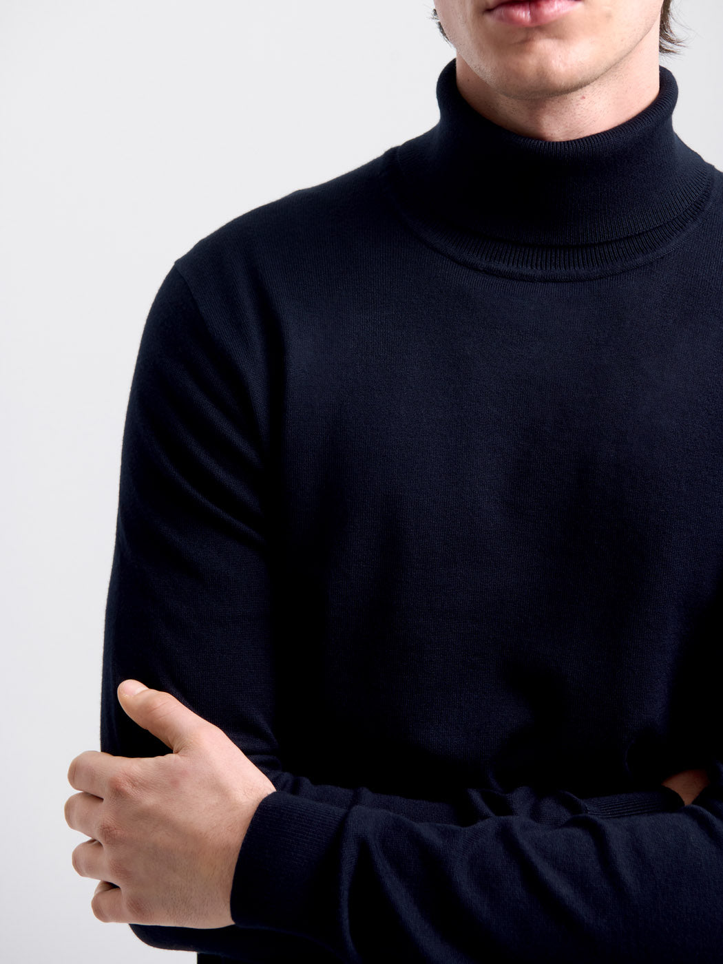 Pull col roulé en jersey - DEVRED 1902