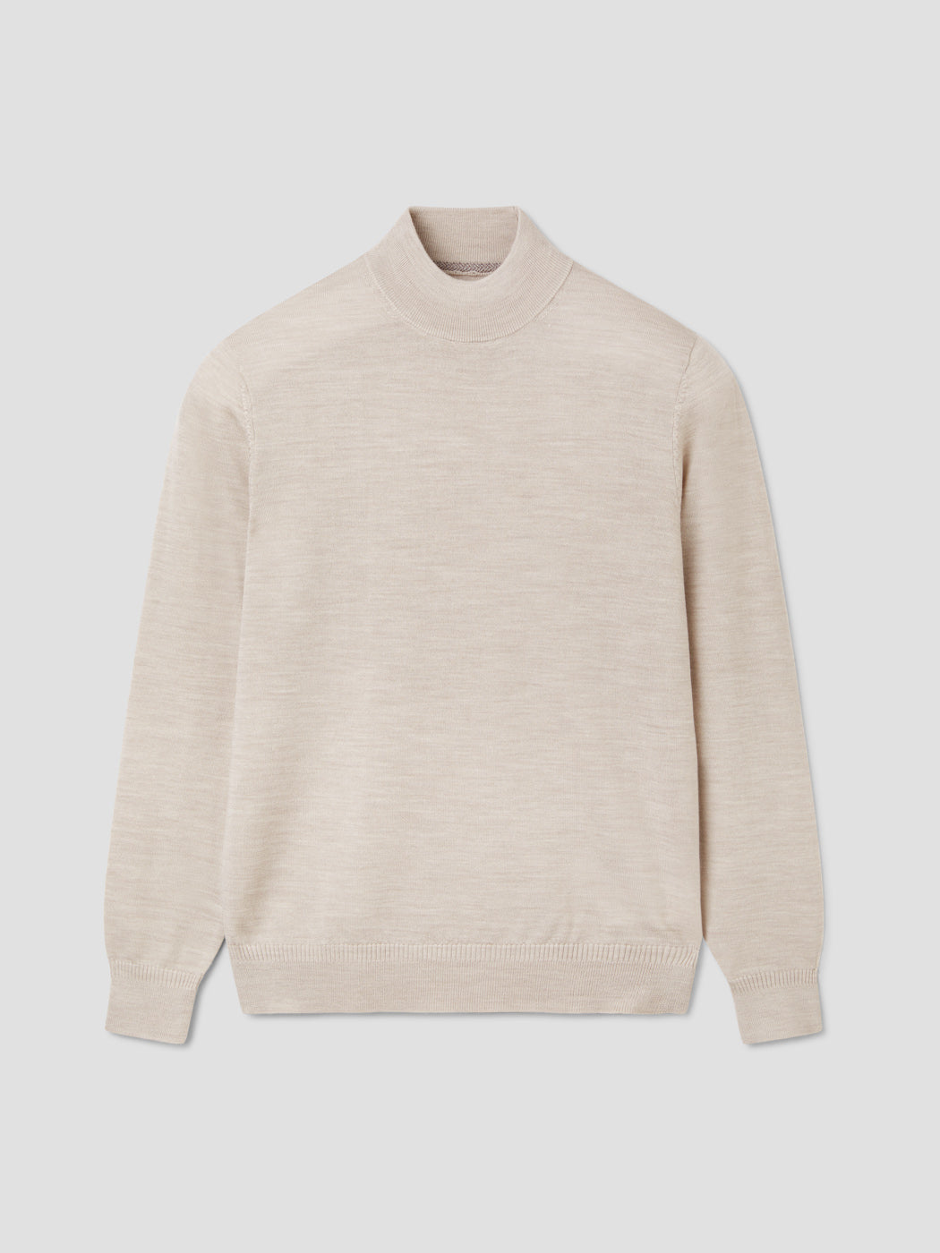 Pull col cheminée en laine Mérinos - DEVRED 1902