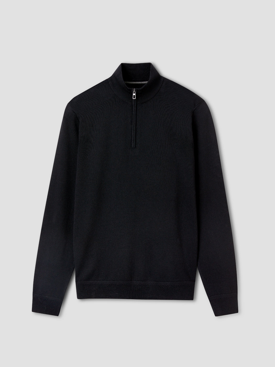 Pull col cheminée zippé en laine Mérinos - DEVRED 1902