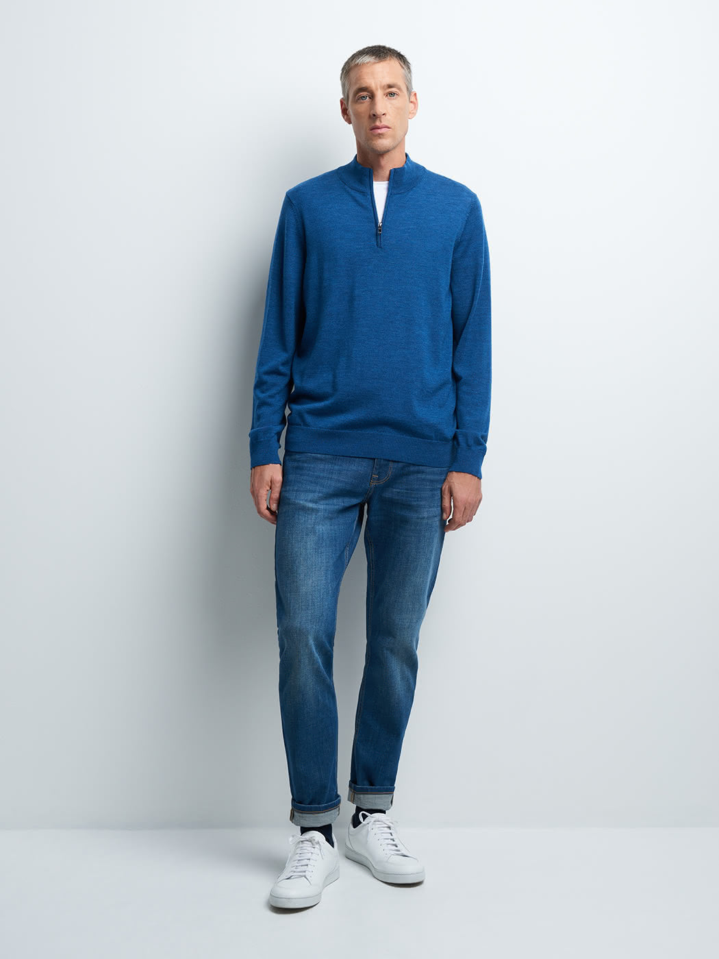 Pull col montant en Laine Certifiée - DEVRED 1902
