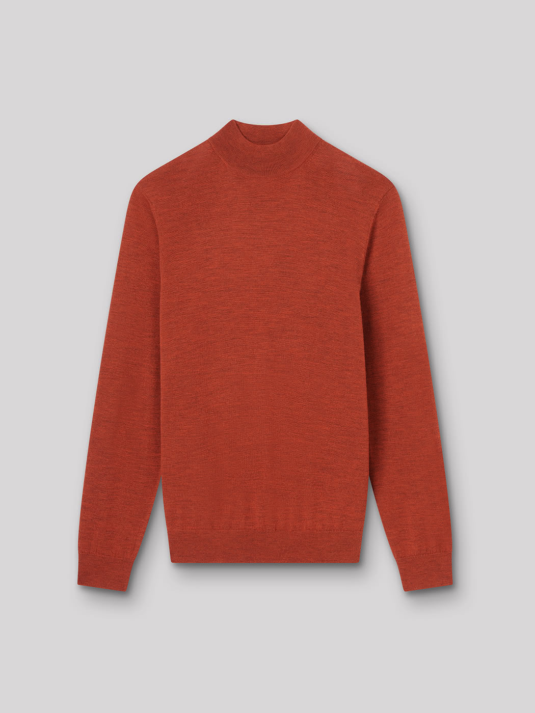 Pull col cheminée en laine mérinos - DEVRED 1902