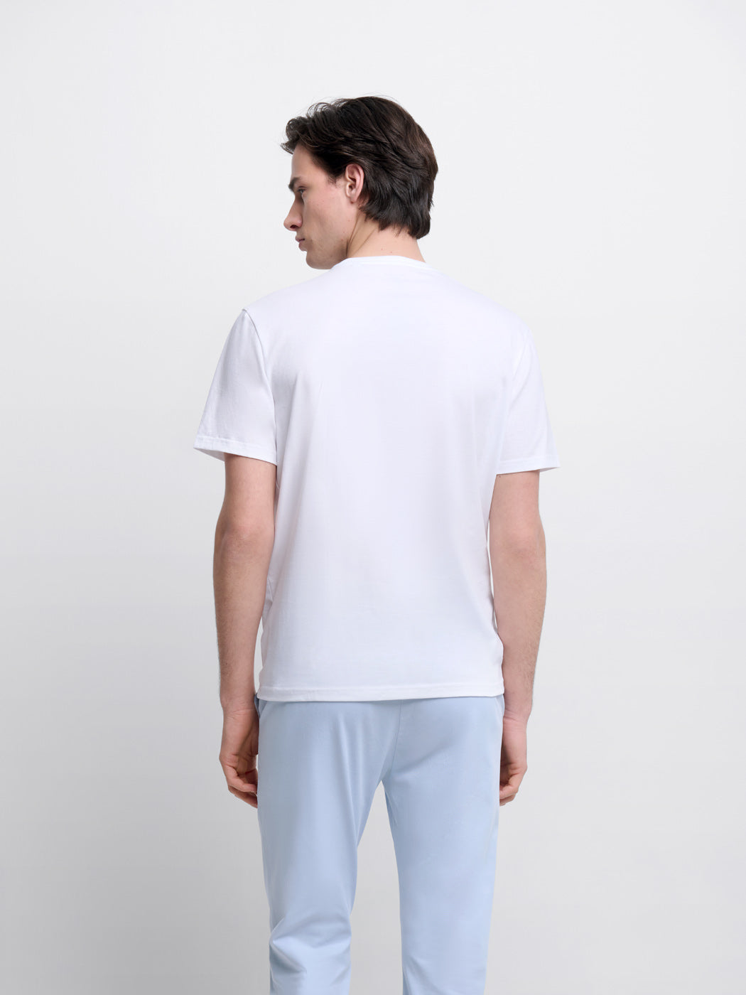 T-shirt col rond en coton Supima® - DEVRED 1902