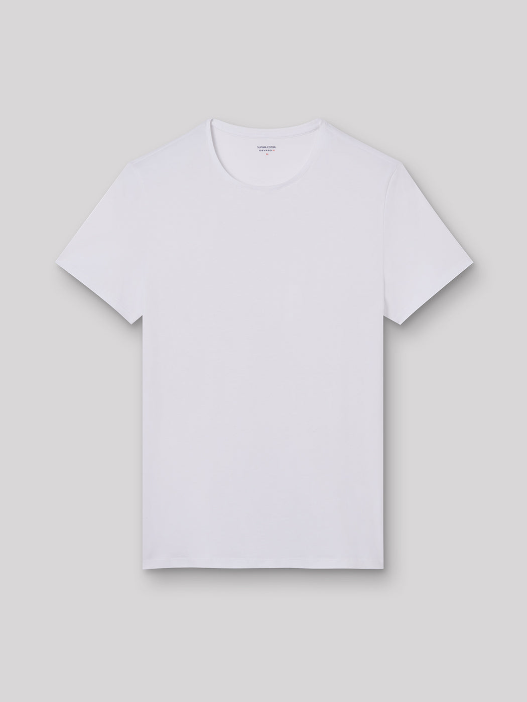 T-shirt col rond en coton Supima® - DEVRED 1902