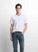 T-shirt col V en coton Supima® - DEVRED 1902
