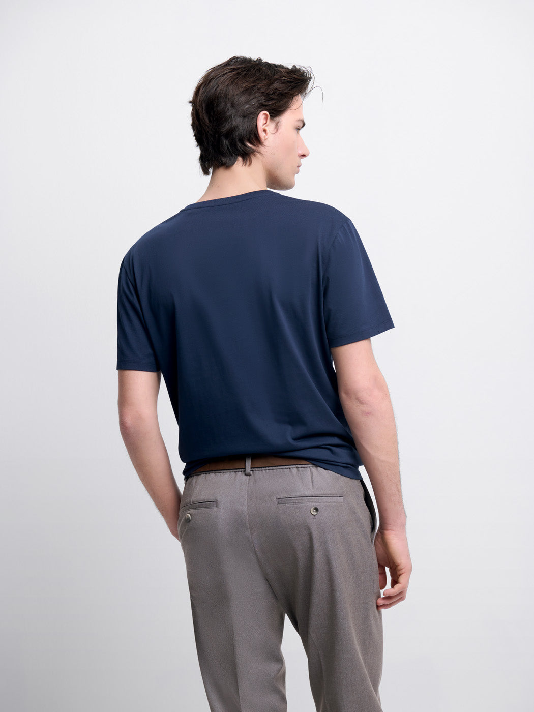 T-shirt col V en coton Supima® - DEVRED 1902