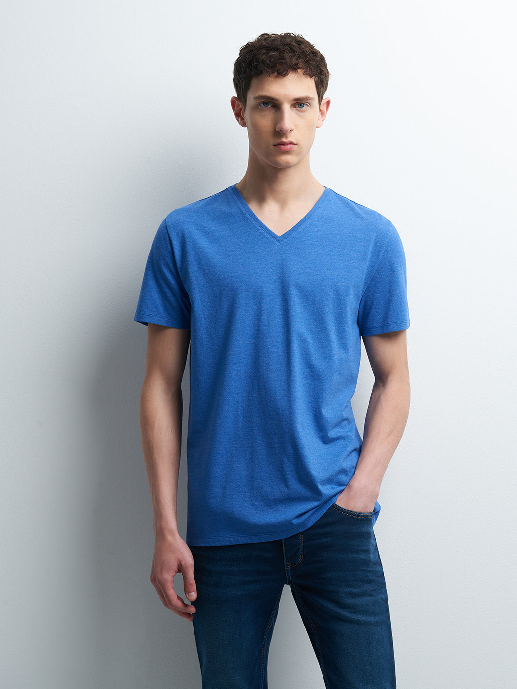Tee shirt en coton supima® chiné - DEVRED 1902
