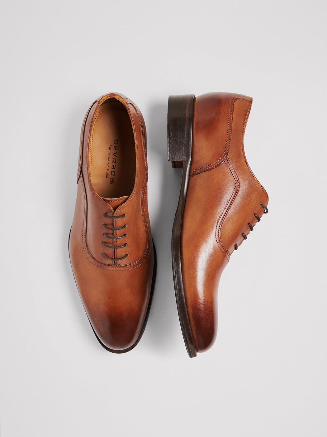 Richelieus en cuir - DEVRED 1902