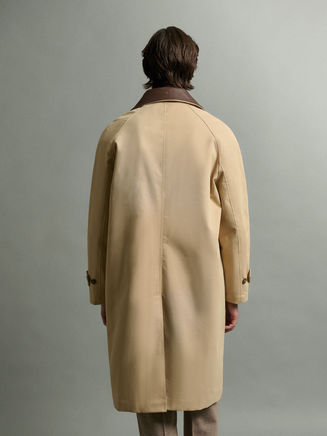 Trench col amovible en cuir - DEVRED 1902