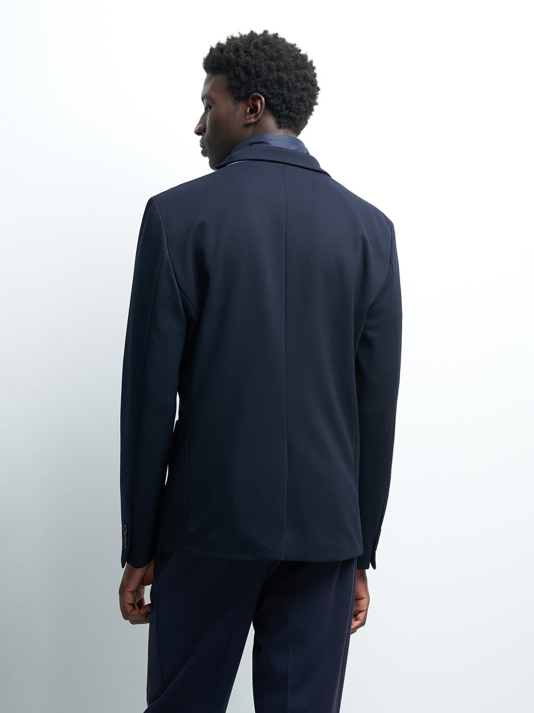 Veste à parementure slim uni - DEVRED 1902